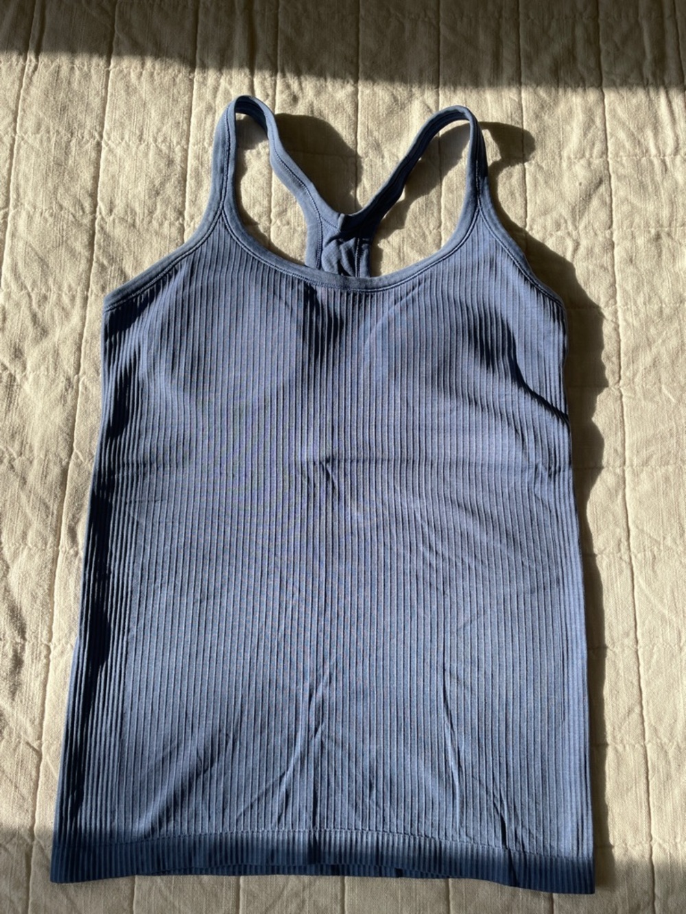 Align Ribbed Racerback Tank Top - Blue